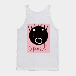 Upset Baby Face Tank Top